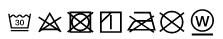 洗濯表示